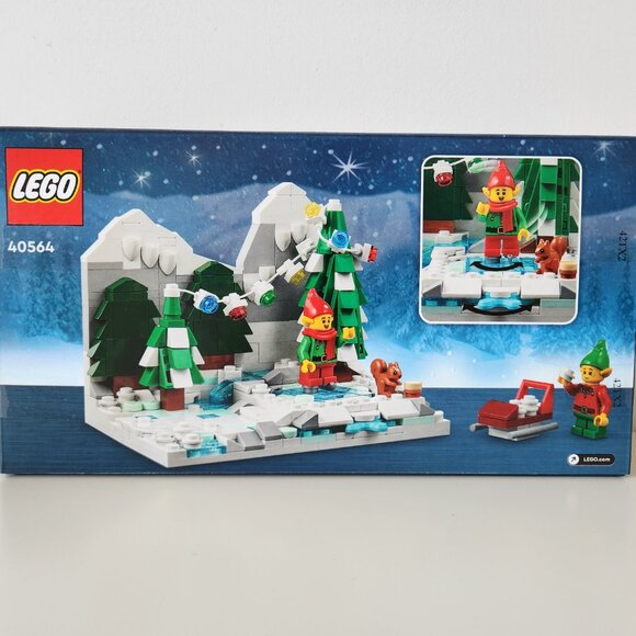 NIB LEGO 40564 Winter Elves Scene 372pcs Limited Edition! FACTORY SEALED! - Picture 5 of 5
